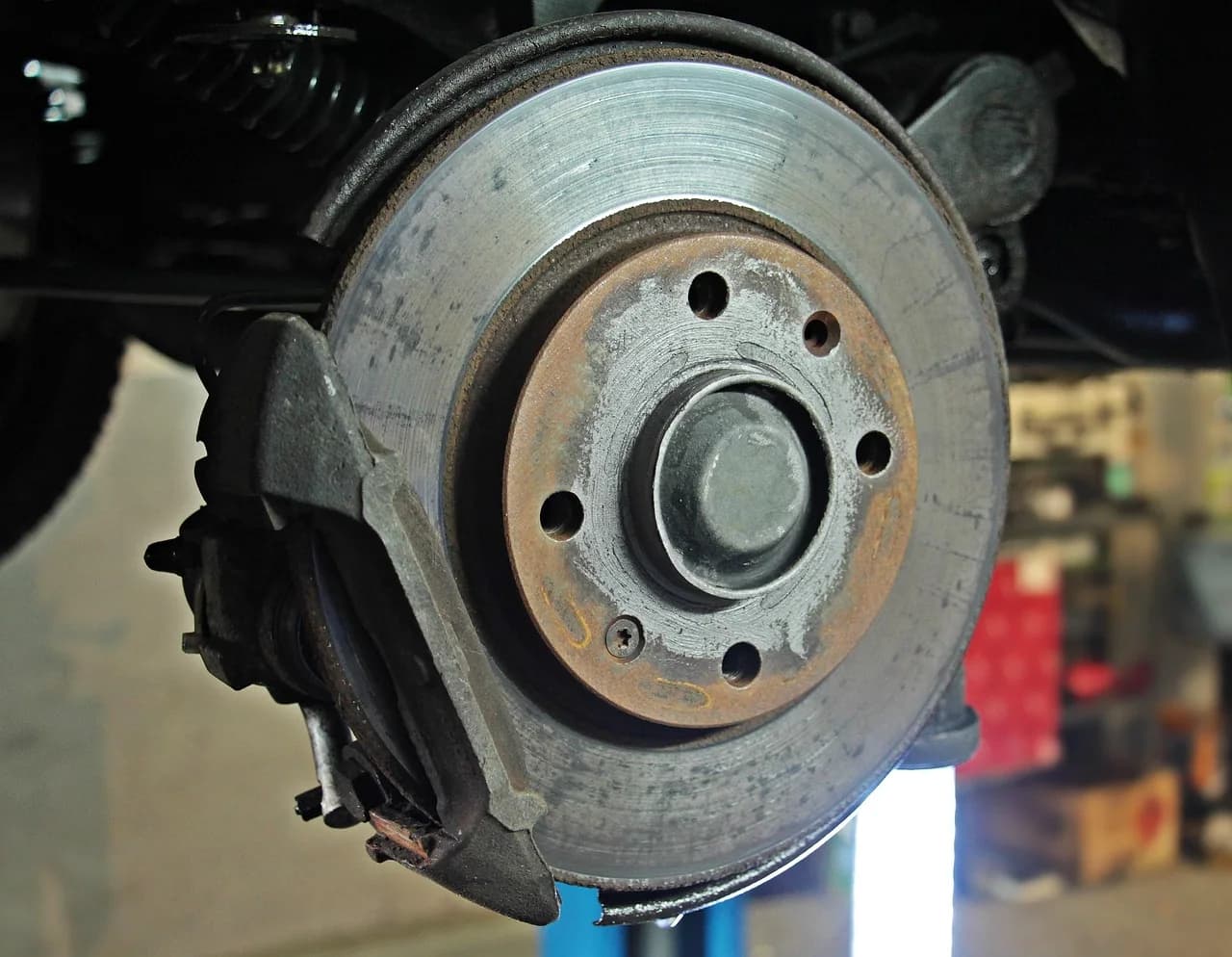 Vehicle receiving brake fluid testing near Waitara